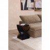 Moe's Home Collection Twist Accent Table - Black - Lifestyle