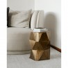 Moe's Home Collection Quintus Accent Table - Antique Brass - Lifestyle