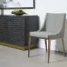 Sunpan Dionne Dining Chair in Monument Pebble - Lifestyle - Sunpan Dionne Dining Chair in Monument Pebble - Lifestyle