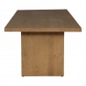 Moe's Home Collection Koshi Dining Table - Side Angle