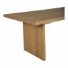 Moe's Home Collection Koshi Dining Table - Side Closeup Top Angle - Moe's Home Collection Koshi Dining Table - Side Closeup Top Angle