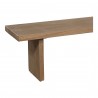 Moe's Home Collection Koshi Bench - Side Closeup Top Angle