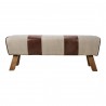 Moe's Home Collection Pommel Bench - Front Angle