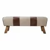 Moe's Home Collection Pommel Bench - Front Angle - Moe's Home Collection Pommel Bench - Front Angle
