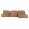 Moe's Home Collection Ramsay Signature Modular Sectional - Tan - Front Angle - Moe's Home Collection Ramsay Signature Modular Sectional - Tan - Front Angle