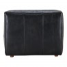 Moe's Home Collection Luxe Slipper Chair - Antique Black - Back Angle