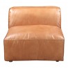 Moe's Home Collection Luxe Slipper Chair - Tan - Front Angle