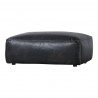 Moe's Home Collection Luxe Ottoman Antique Black - Angled