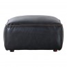 Moe's Home Collection Luxe Ottoman Antique Black - Top Angle