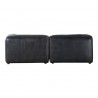 Moe's Home Collection Luxe Nook Modular Sectional Antique Black - Back Angle
