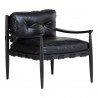 Moe's Home Collection Turner Leather Chair - Front Side Angle