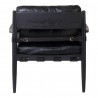 Moe's Home Collection Turner Leather Chair - Back Angle