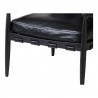 Moe's Home Collection Turner Leather Chair - Base Angle
