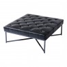 Moe's Home Collection Thad Ottoman - Front Side Top Angle