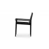 Moe's Home Collection Remy Dining Chair in Black - Side View - Moe's Home Collection Remy Dining Chair in Black - Side View