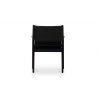 Moe's Home Collection Remy Dining Chair in Black - Back View