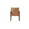 Moe's Home Collection Remy Dining Chair in Brown- Front  - Moe's Home Collection Remy Dining Chair in Brown- Front 