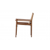 Moe's Home Collection Remy Dining Chair in Brown- Side