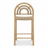 Moe's Home Collection Avery Counter Stool - Natural - Back Angle