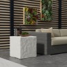 Sunset West Antique Stone End Table