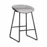 Sunpan Skylar Counter Stool - Polo Club Stone-Dillion Thunder - Front Side View - Sunpan Skylar Counter Stool - Polo Club Stone-Dillion Thunder - Front Side View