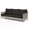 Manhattan Sofa in Spectrum Carbon w/ Self Welt - Front Side Angle - Manhattan Sofa in Spectrum Carbon w/ Self Welt - Front Side Angle
