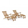 Anderson Teak Royal Steamer Katana 3-Piece Set chairs 2