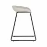 Sunpan Skylar Counter Stool - Polo Club Muslin-Dillion Cream - Side Angle - Sunpan Skylar Counter Stool - Polo Club Muslin-Dillion Cream - Side Angle