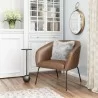 Zuo Modern Quinten Accent Chair Vintage in Brown - Lifestyle - Zuo Modern Quinten Accent Chair Vintage in Brown - Lifestyle