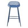 Moe's Home Collection Piazza Outdoor Bar Stool - Front Angle