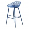 Moe's Home Collection Piazza Outdoor Bar Stool - Front Side Angle
