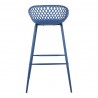 Moe's Home Collection Piazza Outdoor Bar Stool - Back Angle