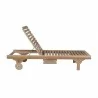 Anderson Teak Capri Sun Lounger Adjusted Back & Side Tray -4 - Anderson Teak Capri Sun Lounger Adjusted Back & Side Tray -4