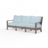 Laguna Sofa in Canvas Skyline, No Welt - Front Side Angle