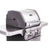 Saber Grills Deluxe Stainless 2-Burner Gas Grill Top View