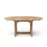 Bahama 71" Oval Extension Table Extra Thick Wood-4 - Bahama 71" Oval Extension Table Extra Thick Wood-4