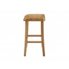 Greenington Tulip Bar Height Stool Caramelized - Set of 2 - Side Angle 2