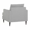 Sunpan Laurel Armchair Liv Dove - Back Side Angle - Sunpan Laurel Armchair Liv Dove - Back Side Angle