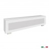 Bellini Modern Living Magic TV Stand White door with White Body - Front Angle