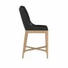 Sunpan Sorrento Counterstool Regency Black - Side Angle - Sunpan Sorrento Counterstool Regency Black - Side Angle