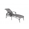 Woodard Et Cetera Ramsgate Strap Adjustable Chaise Lounge