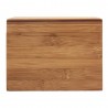 Oceanstar Bamboo Recipe Box with Divider - Front