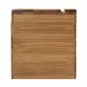 Oceanstar Bamboo Recipe Box with Divider - Side - Oceanstar Bamboo Recipe Box with Divider - Side