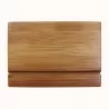 Oceanstar Bamboo Recipe Box with Divider - Top Angle - Oceanstar Bamboo Recipe Box with Divider - Top Angle