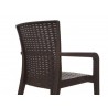 Rainbow Outdoor Alberta Chair-Brown Back