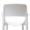 Rainbow Outdoor Bella Armchair White Back View