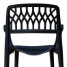 Rainbow Outdoor Elsa Set of 2 Stackable Barstool Anthracite