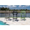 Rainbow Outdoor Elsa Set of 2 Stackable Barstoo