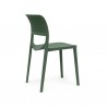 Rainbow Outdoor Mila Set of 2 Stackable Side Chair Green