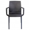 Rainbow Outdoor Napoli Set of 2 Stackable Armchair Front
